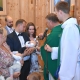Przywitanie ks. Henryka z posługą duszpasterską w parafii