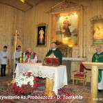 Powitanie Proboszcza Ks. Dariusza Tomkiela