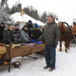 kulig scholi i ministrantów