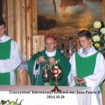 Intronizacja relikwii św. Jana Pawła II