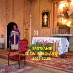 Spotkanie dzieci ze św. Mikołajem
