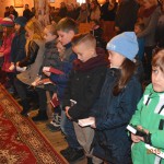 Poświęcenie książeczek dzieci przygotowujących się do I komunii świętej.