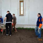 Porządkowanie Terenu Wokół Plebanii
