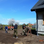 Porządkowanie Terenu Wokół Plebanii