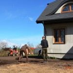 Porządkowanie Terenu Wokół Plebanii