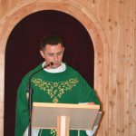 Przywitanie wikariusza ks. Rafała Arciszewskiego