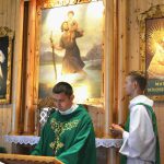 Przywitanie wikariusza ks. Rafała Arciszewskiego