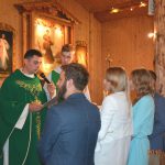 Przywitanie wikariusza ks. Rafała Arciszewskiego