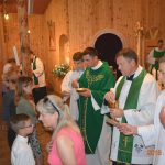 Przywitanie wikariusza ks. Rafała Arciszewskiego