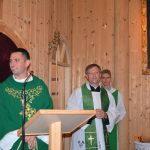 Przywitanie wikariusza ks. Rafała Arciszewskiego