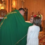 Przywitanie wikariusza ks. Rafała Arciszewskiego