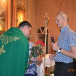 Przywitanie wikariusza ks. Rafała Arciszewskiego