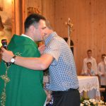 Przywitanie wikariusza ks. Rafała Arciszewskiego