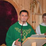 Przywitanie wikariusza ks. Rafała Arciszewskiego