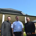 Przywitanie wikariusza ks. Rafała Arciszewskiego