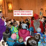 Spotkanie dzieci ze św. Mikołajem