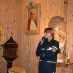 Odblaskowy Esperyment-Funkcjonariuszy Ruchu Drogow.KW Policji w Białymstoku