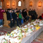 Poświęcenie pokarmów na stół wielkanocny