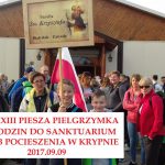 XXXIII Piesza Pielgrzymka Rodzin do Sanktuarium MB Pocieszenia w Krypnie