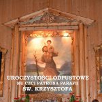 Uroczystośći odpustowe ku czci patrona Św. Krzysztofa
