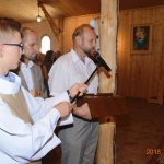 Podziękowanie ks. Rafałowi za posługę duszpasterską w parafii Św. Krzysztofa