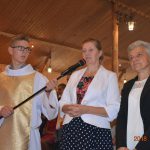 Podziękowanie ks. Rafałowi za posługę duszpasterską w parafii Św. Krzysztofa