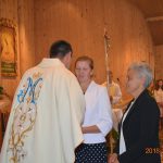 Podziękowanie ks. Rafałowi za posługę duszpasterską w parafii Św. Krzysztofa