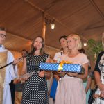 Podziękowanie ks. Rafałowi za posługę duszpasterską w parafii Św. Krzysztofa