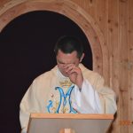 Podziękowanie ks. Rafałowi za posługę duszpasterską w parafii Św. Krzysztofa