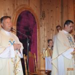 Podziękowanie ks. Rafałowi za posługę duszpasterską w parafii Św. Krzysztofa