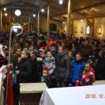 Poświęcenie medalików dzieciom klas III SP, Spotkanie ze Św. Mikołajem