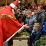 Poświęcenie medalików dzieciom klas III SP, Spotkanie ze Św. Mikołajem