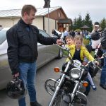 Obrzęd błogosławienia kierowców i poświęcenia motocykli