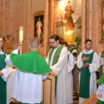 Msza św. celebrowana przez Ks. Biskupa z Nicei