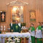 Podziękowanie ks. Danielowi za posługę duszpasterską w parafii św. Krzysztofa