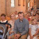 Podziękowanie ks. Danielowi za posługę duszpasterską w parafii św. Krzysztofa