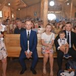 Podziękowanie ks. Danielowi za posługę duszpasterską w parafii św. Krzysztofa