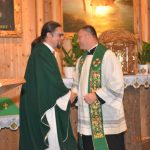 Podziękowanie ks. Danielowi za posługę duszpasterską w parafii św. Krzysztofa