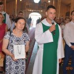 Podziękowanie ks. Danielowi za posługę duszpasterską w parafii św. Krzysztofa