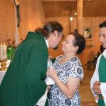 Podziękowanie ks. Danielowi za posługę duszpasterską w parafii św. Krzysztofa