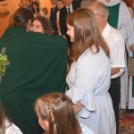 Podziękowanie ks. Danielowi za posługę duszpasterską w parafii św. Krzysztofa