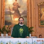Podziękowanie ks. Danielowi za posługę duszpasterską w parafii św. Krzysztofa