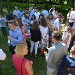 Podziękowanie ks. Danielowi za posługę duszpasterską w parafii św. Krzysztofa