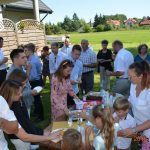Podziękowanie ks. Danielowi za posługę duszpasterską w parafii św. Krzysztofa