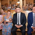 Przywitanie ks .Adama Turlińskigo w parafii pw. Św. Krzysztofa