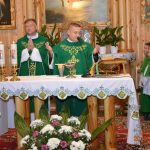 Przywitanie ks .Adama Turlińskigo w parafii pw. Św. Krzysztofa