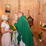 Przywitanie ks .Adama Turlińskigo w parafii pw. Św. Krzysztofa