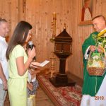 Przywitanie ks .Adama Turlińskigo w parafii pw. Św. Krzysztofa