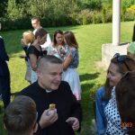 Przywitanie ks .Adama Turlińskigo w parafii pw. Św. Krzysztofa