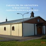 Naprawa podłogi w Kaplicy